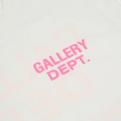 "Dept" Tee Pink